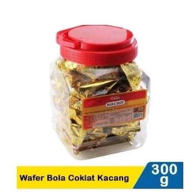 

( OPEE GROSIR ) ROCHO WAFER BOLA COKELAT KACANG