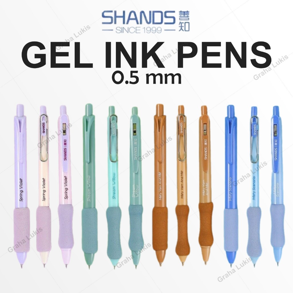 

Shands Gel Ink Pen - Pulpen Gel 0.5mm