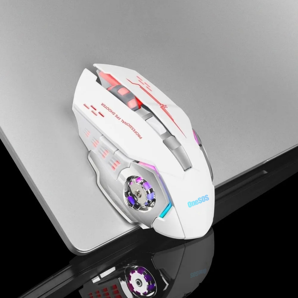 Mouse Wireless Nyaman Rekomended Kuliah Rechargerable Komputer Bluetooth Baterai Tahan Lama Terbaru