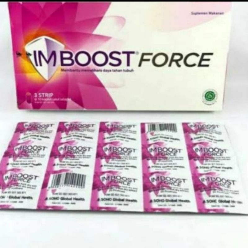 imboost force 1box 3strip 30tablet