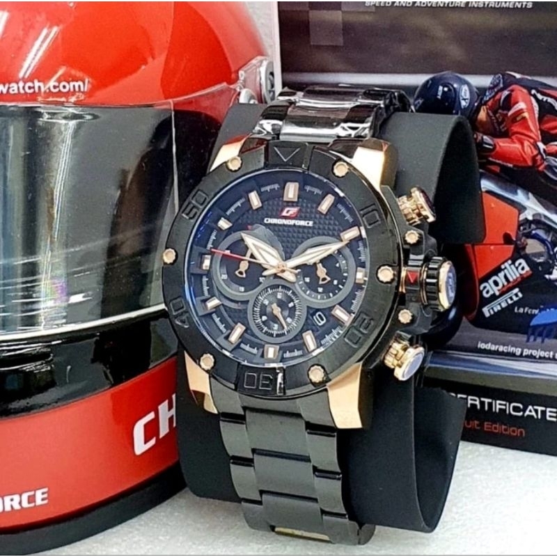 Jam Tangan Pria Chronoforce 5257G Original