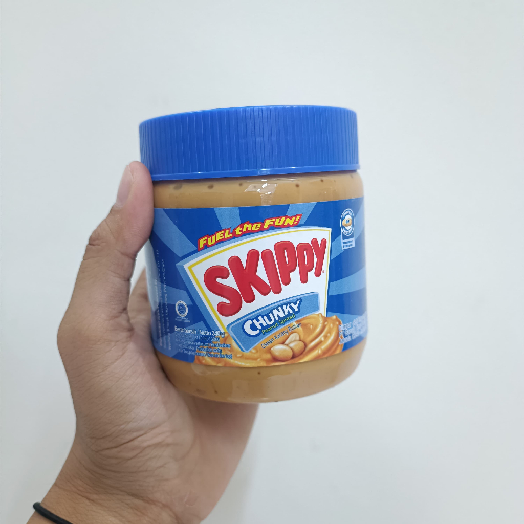 SELAI KACANG SKIPPY CHUNKY/ CREAMY 340GR