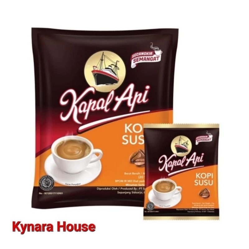 

Kapal Api Kopi Susu 31gr isi 10pcs