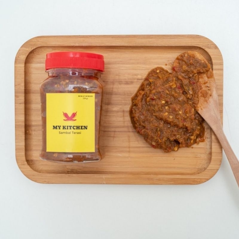 

SAMBAL TERASI 220GR HOMEMADE 100% TANPA PENGAWET