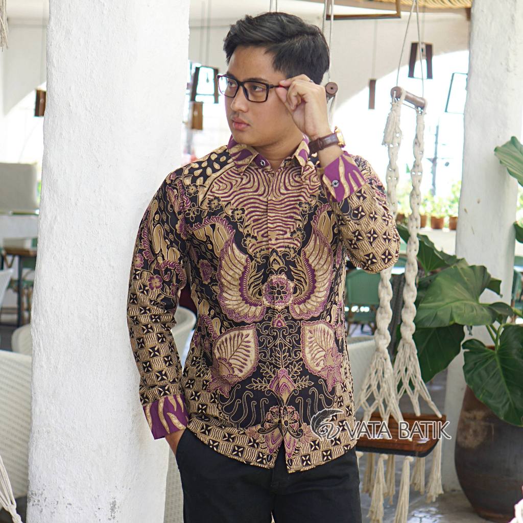 Kemeja Batik Pria Vatabatik Slimfit Premium VATA 07