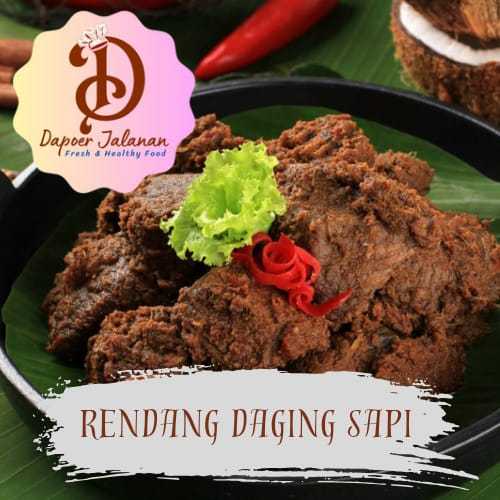 

Rendang Padang Daging Sapi Siap Makan
