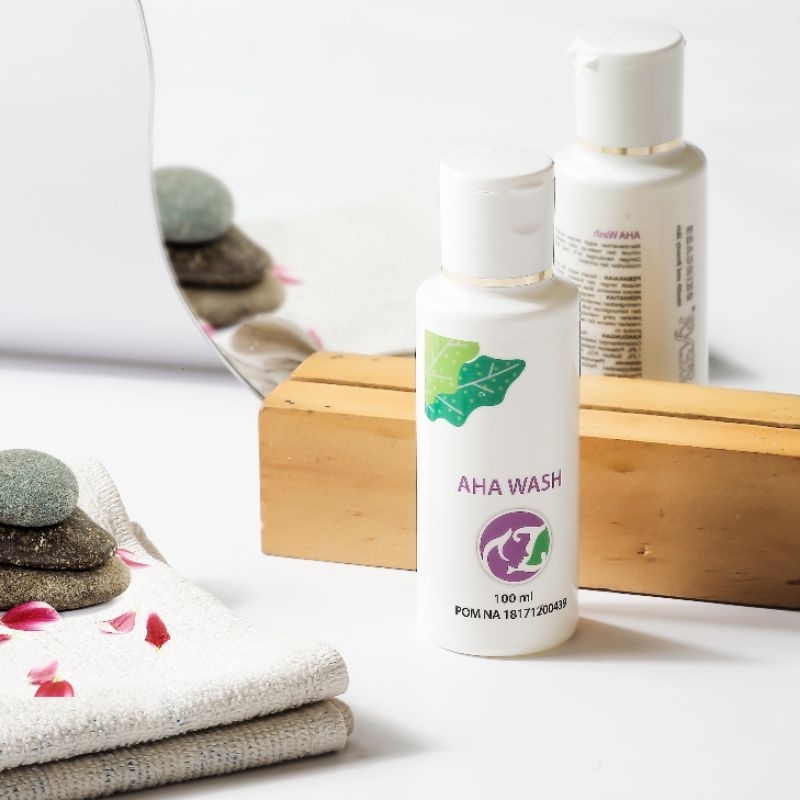 ALZENA SKINCARE ORI | SABUN WAJAH AHA WASH