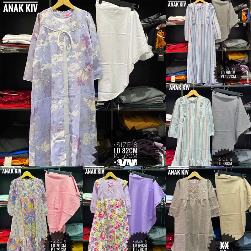 GAMIS ANAK SET HIJAB / GAMIS ANAK REMAJA SET HIJAB / DRESS ANAK REMAJA SET HIJAB