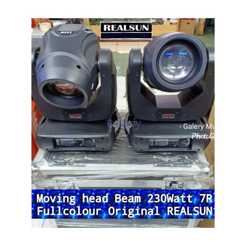 Moving head beam 230 watt bonus mixer 512-192 mixer console buat tempat disco, DJ & night club