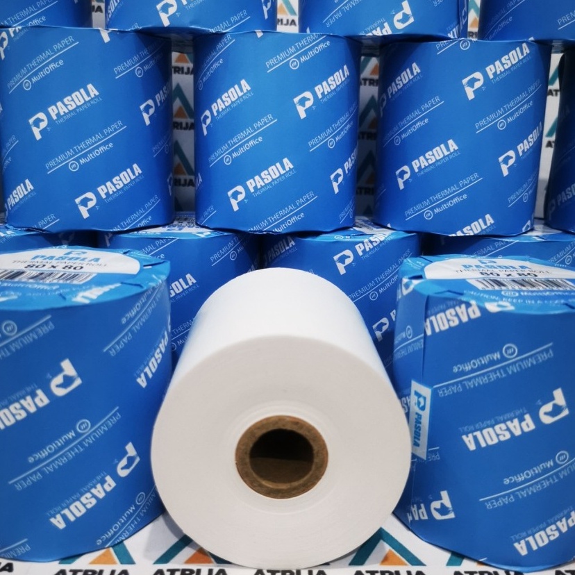 

55 COD Kertas Thermal Struk Kasir 8 x 8 Pasola Thermal Paper Roll 8x8