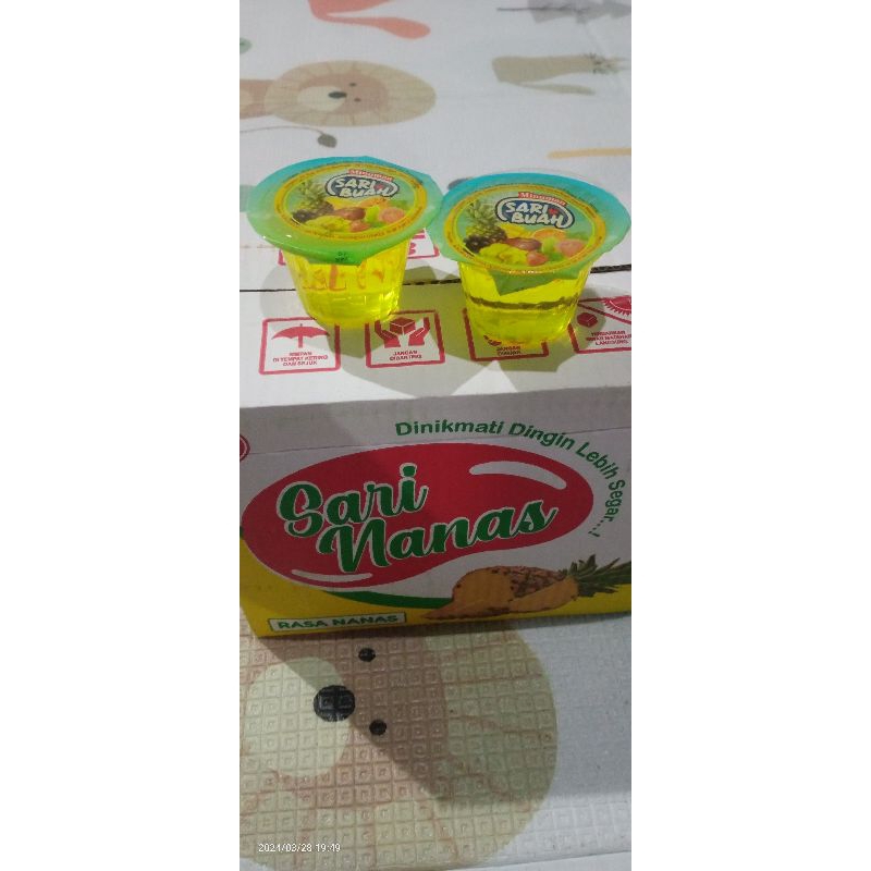 

PROMOO!!!! minuman sari nanas 120mlisi 32 gelassegarr
