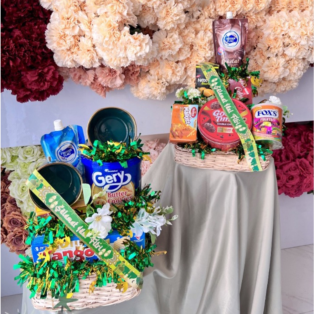 

COD Joymart Pita Selempang Lebaran Pita Hiasan Hampers Parcel Lebaran