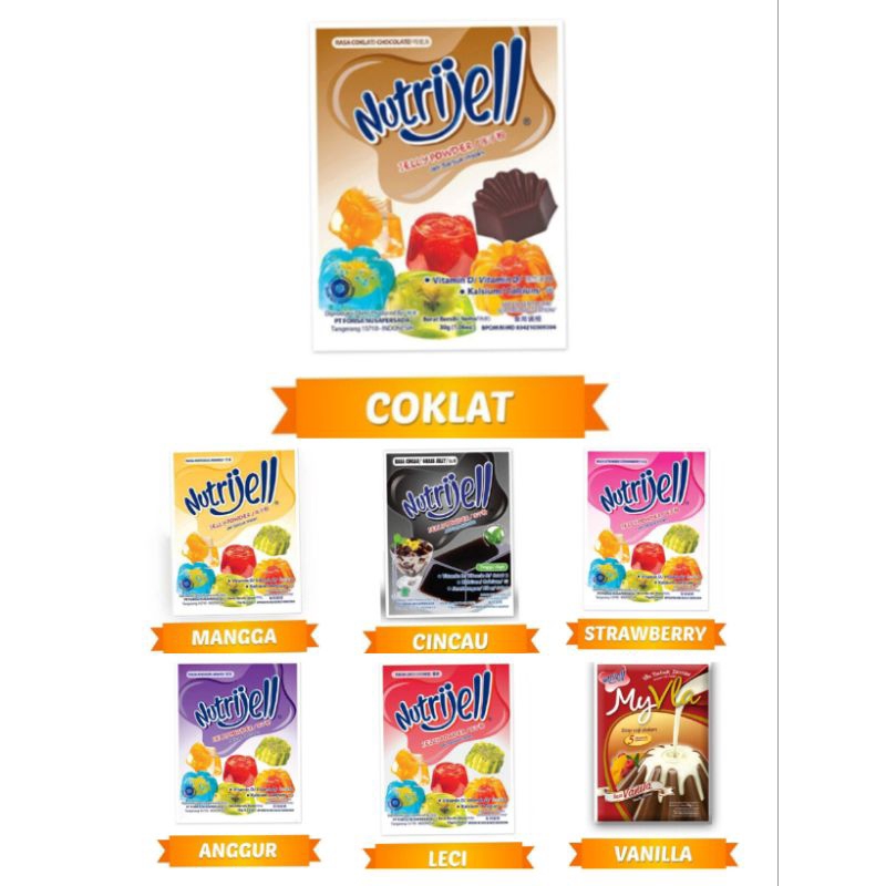 

Nutrijell Jelly Powder 30 g