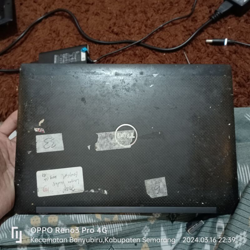 LAYAR LED LCD Dell Latitude WITH TOUCHSCREEN 12 7280 7290 E7290 ORI