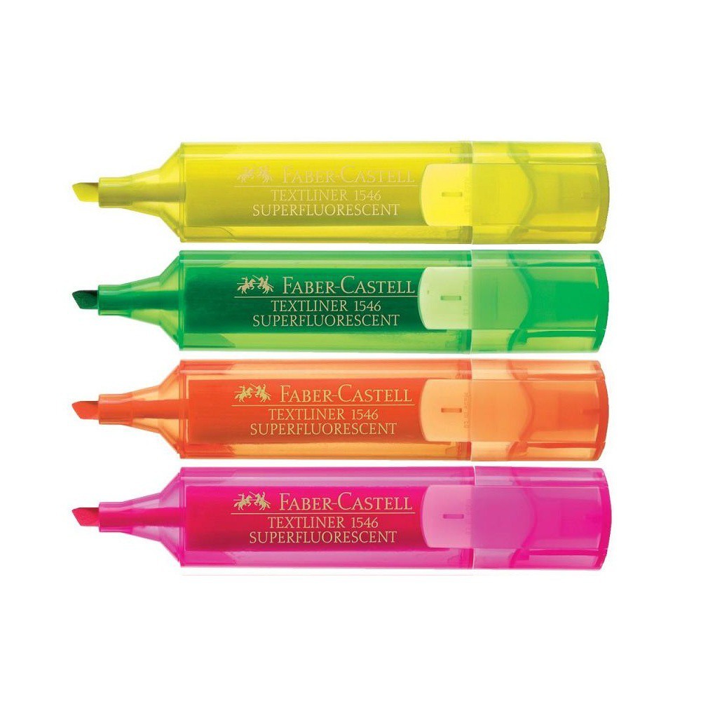 

Faber Castell Highlighter Textliner Transparant / Penanda warna warni