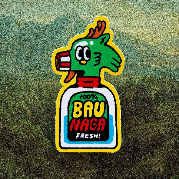 

Sticker Bau Naga