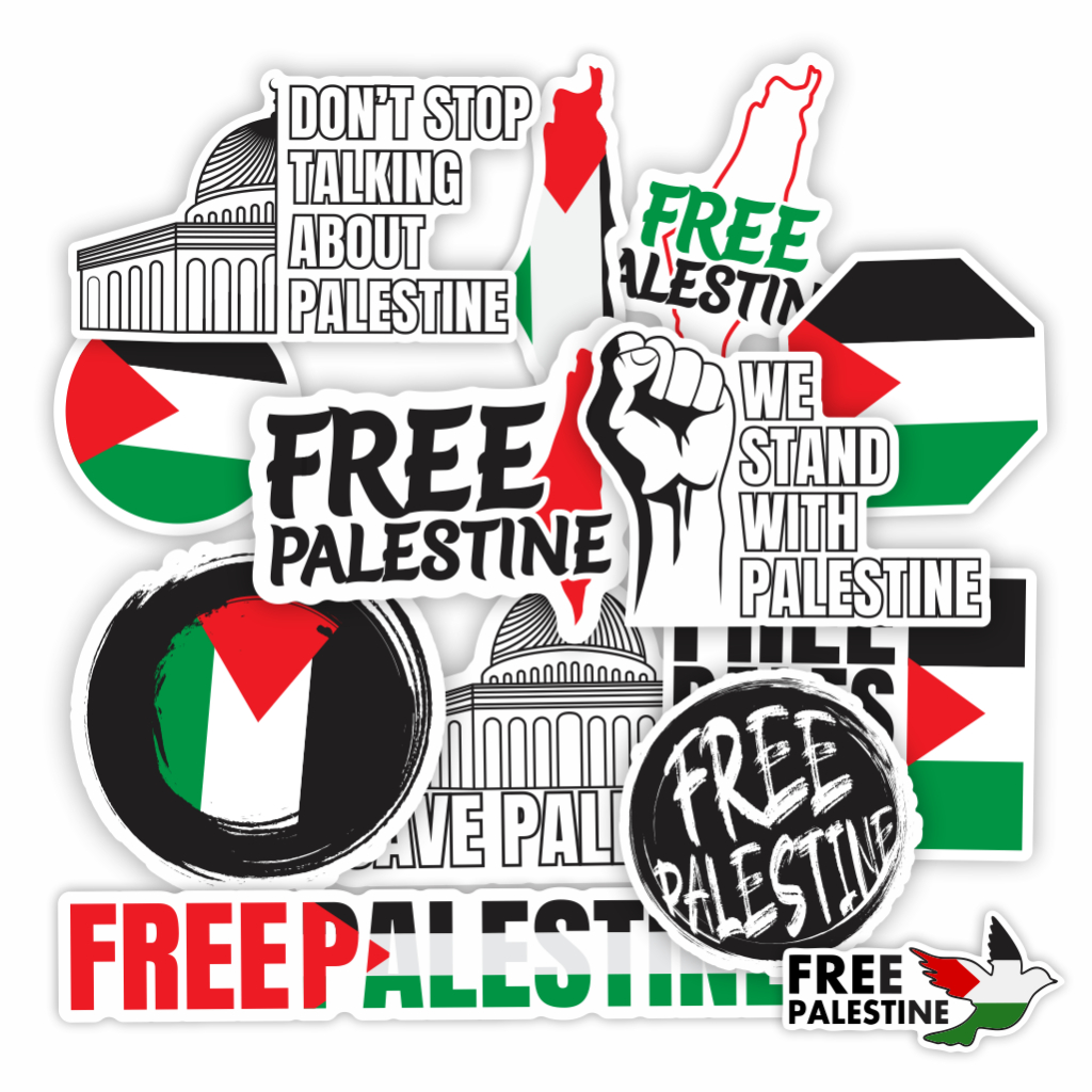 

stiker pack motif palestina