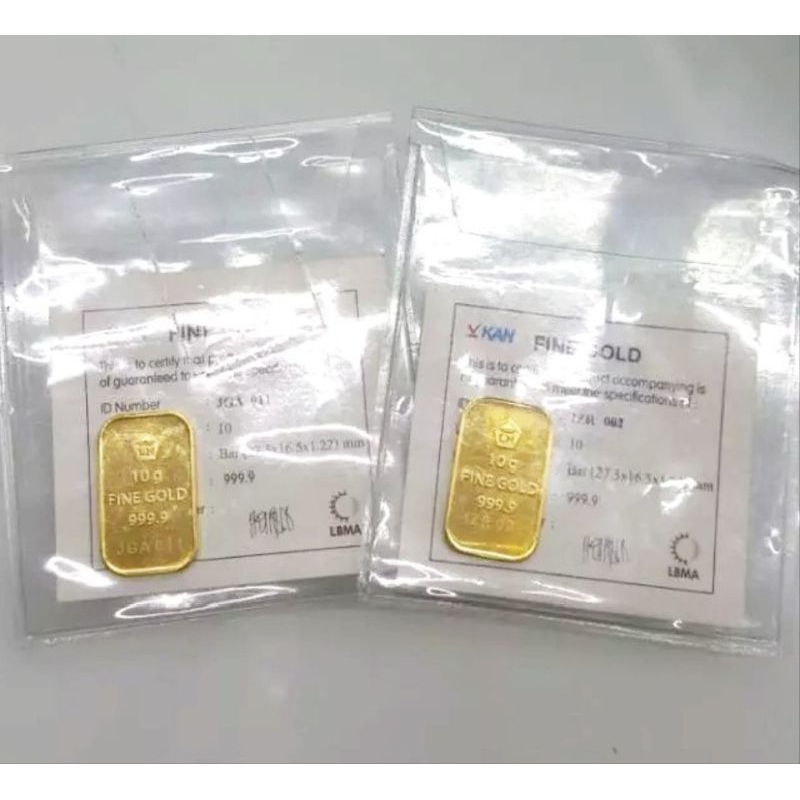 Emas Logam Mulia 10 Gram