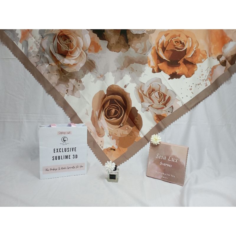 Hijab Exclusive Sublime 3D by Sesa Lux Scarves