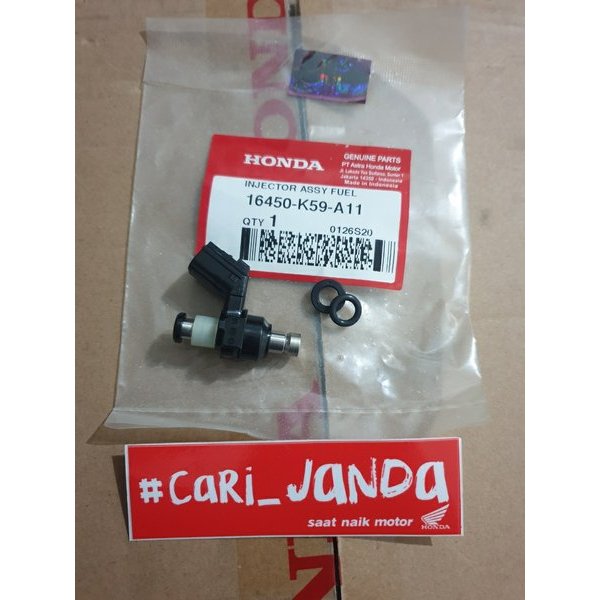 16450-K59-A11 HGP 100% INJECTOR VARIO 150 2018 2019 ORIGINAL AHM 16450K59A11