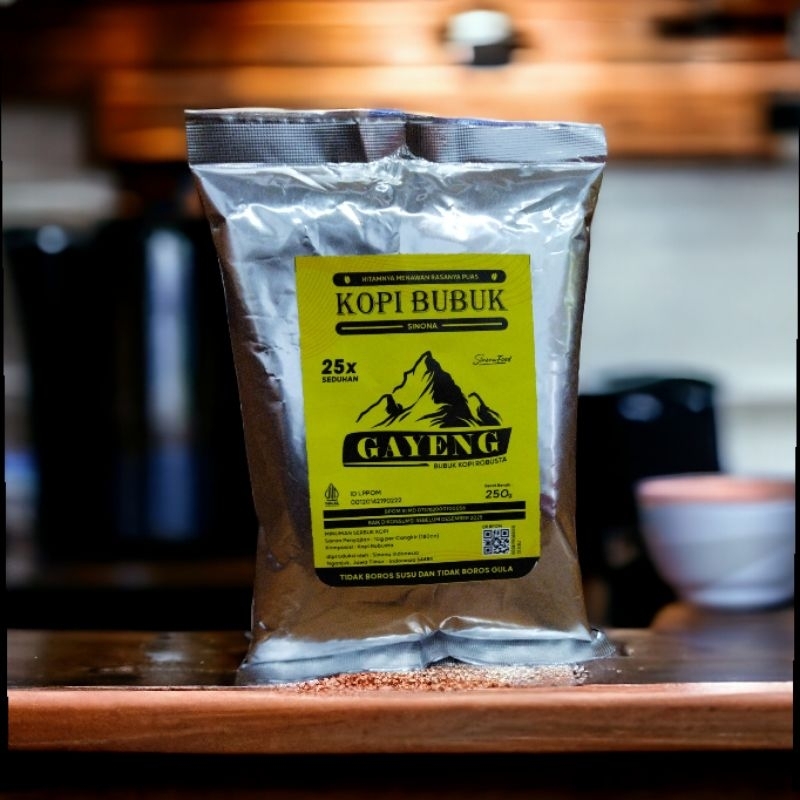 

Kopi Bubuk Robusta Original