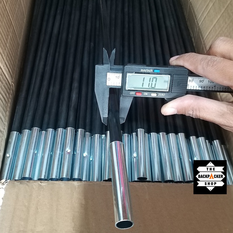 88 Frame tenda fiber 11mm diameter ukuran 11 mm