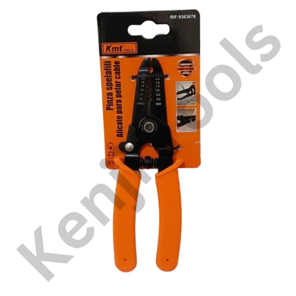 KMT Tang Kupas Kabel 168mm KMT Tang Potong Kabel Wire Stripper Plier 168mm KMT