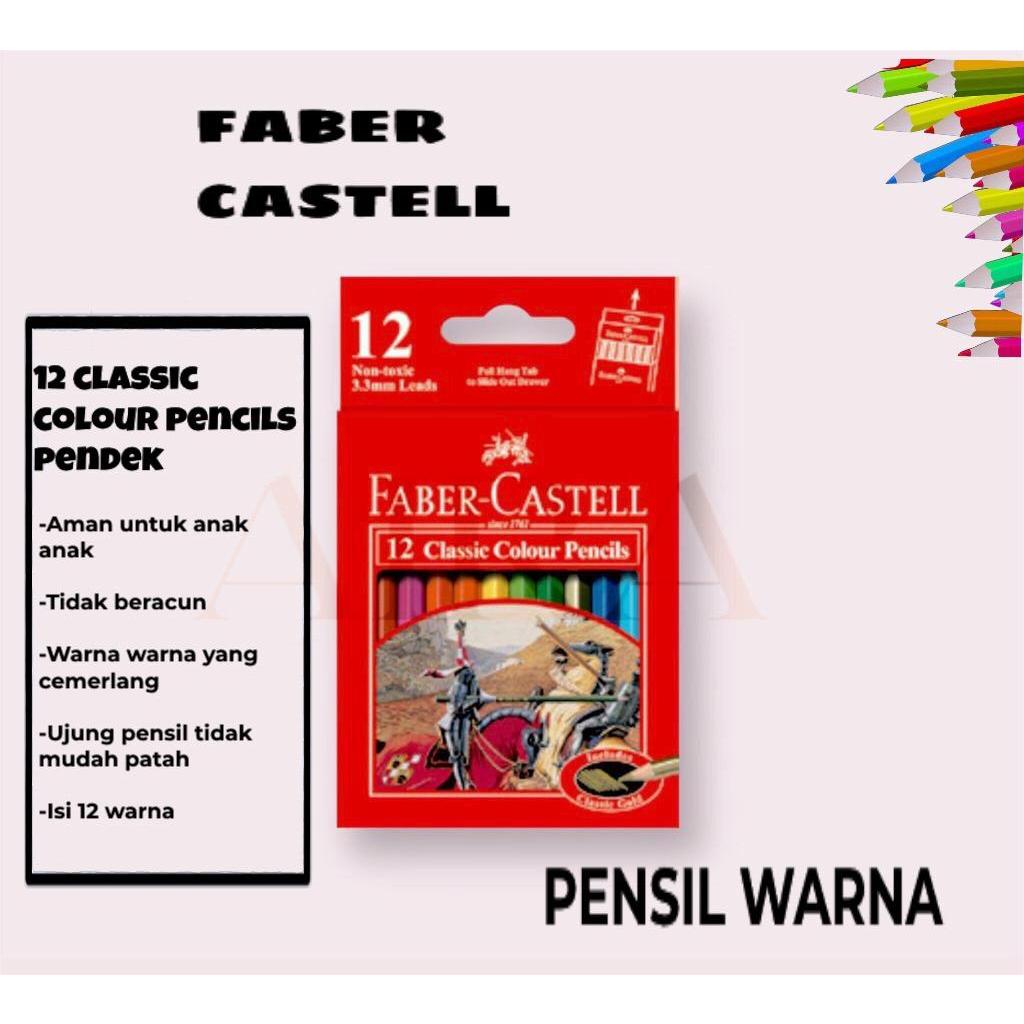 

PENSIL WARNA FABER CASTELL CLASIC