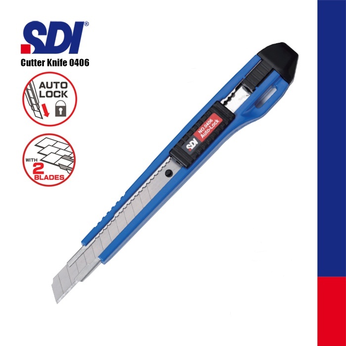 

CUTTER / PEMOTONG KERTAS / CUTTER KECIL / PISAU CUTTER SDI 0406