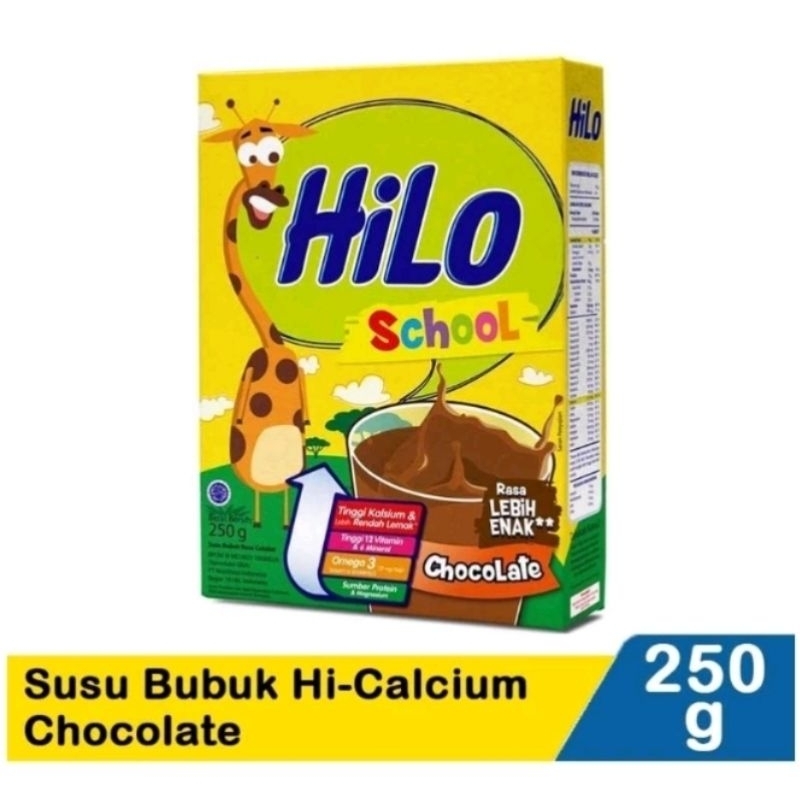 

N_S_Y Hilo School Chocolate atau vanila 250gram