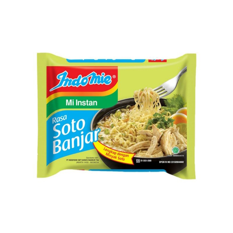 

MIE INSTAN INDOMIE SOTO BANJAR