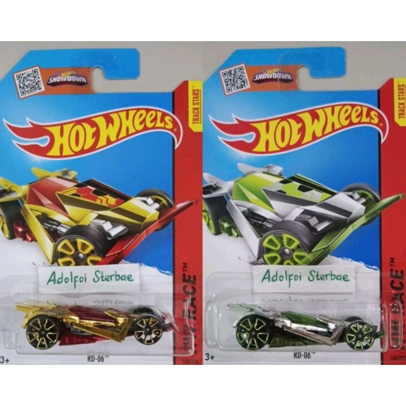 hotwheels hot wheels RD-06 RD 06 RD06 hw race track stars chrome silver gold emas
