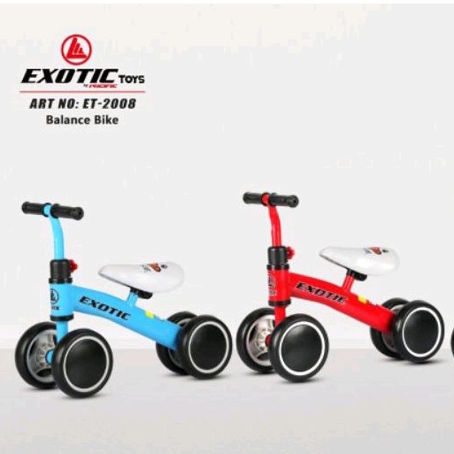 EXOTIC ET2008 / BALANCE BIKE 3in1 AVIATOR AT7905 / NUWA TC20-5 / NUWA TC20-6 / UNITY TRICYCLE / ET70