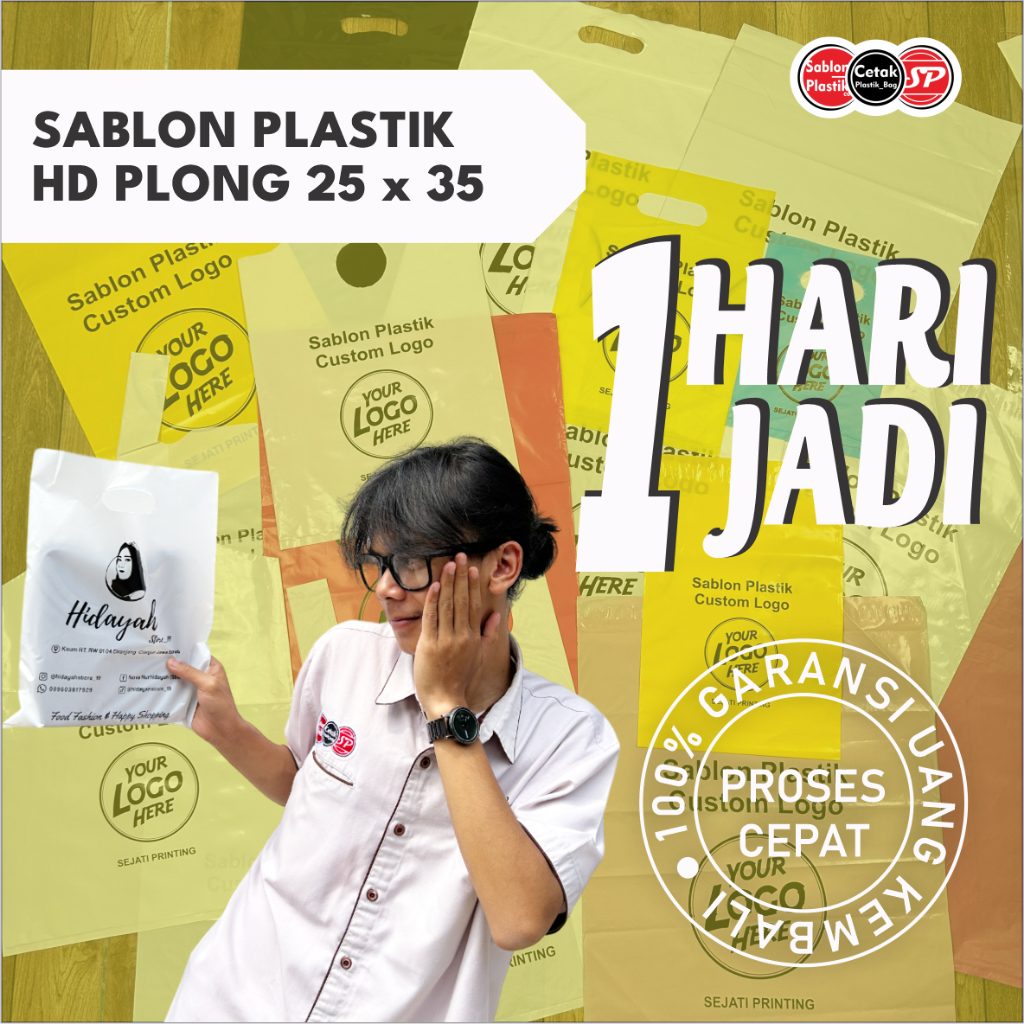 

Plastik Sablon Plong HD Ukuran 25x35 FREE DESIGN bisa COD | Salinan