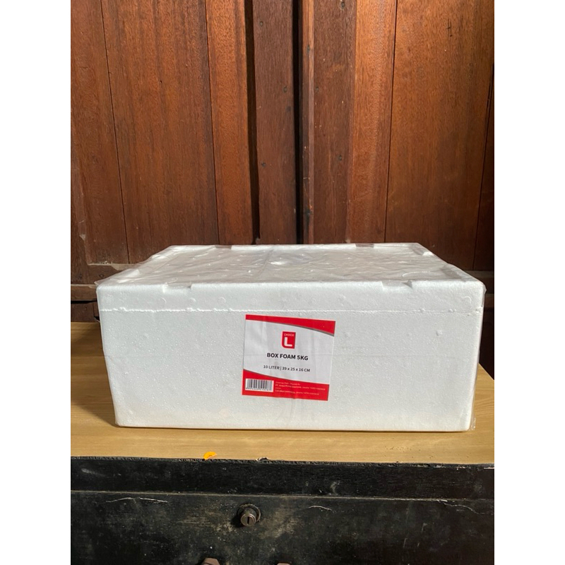 

styrofoam box ukuran 5kg / 10 liter ukuran 39x25x16 cm