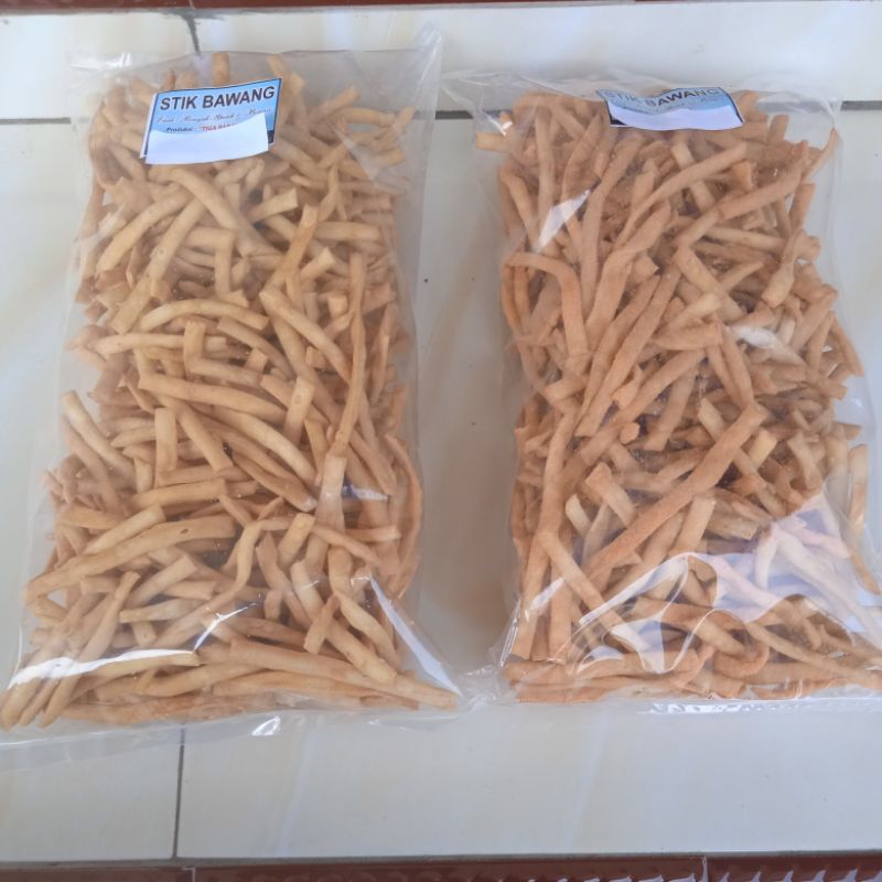 

Snack camilan jajan stik rasa bawang gurih renyah bergizi