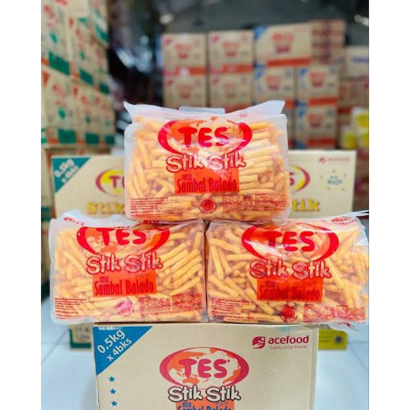 

•Stik balado Merk TES Pasti Enaknya