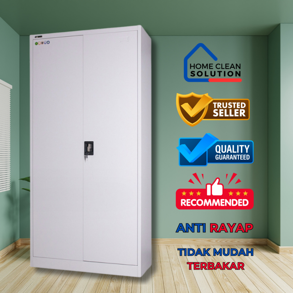 Lemari Filing Kabinet Lemari Besi Lemari Arsip Kantor Lemari 2 Pintu