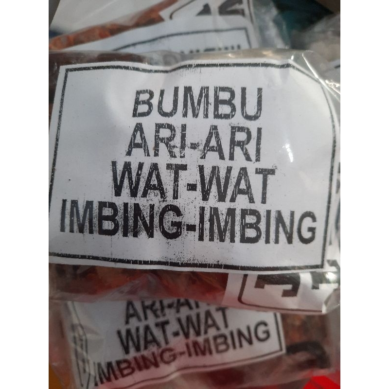 

Bumbu Ari Ari komplit / imbing imbing bayi baru lahir