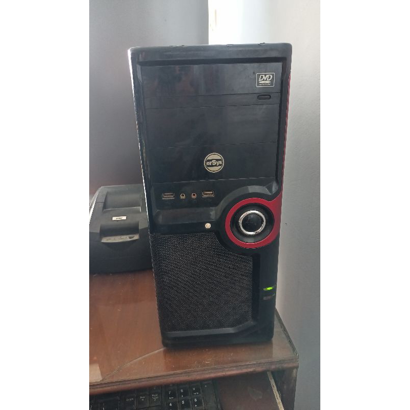Komputer Kasir Samsung SyncMaster 591SG + Laci Kasir Sekat + CPU erSys + Keyboard Logitech K120 + Pr