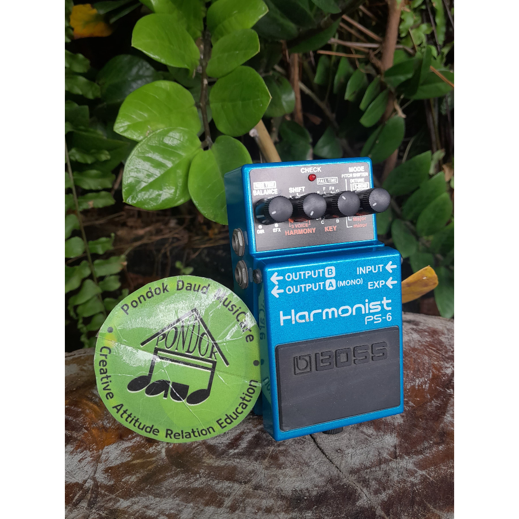 Boss PS 6 Harmonist Pitch Shifter Guitar Effects Pedal