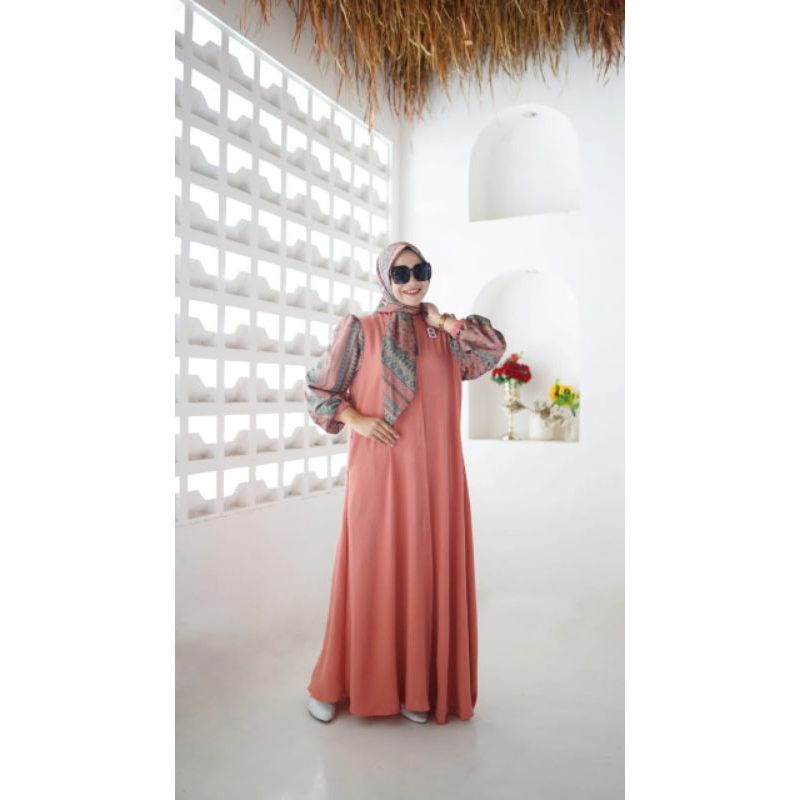 MARWAH SET HIJAB GAMIS WANITA DEWASA