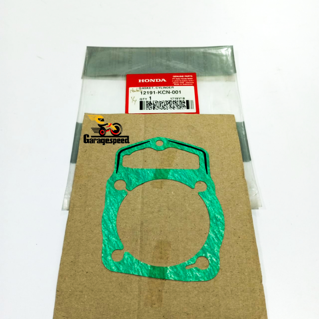 Paking Gasket Blok Cylinder Megapro Tiger Honda Original AHM