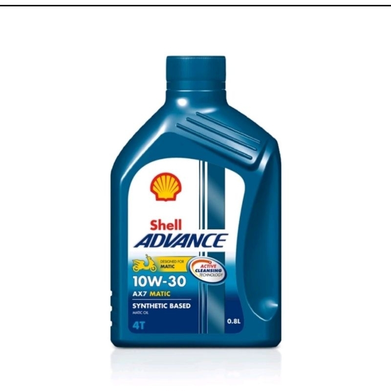 Oli shell Ax7 matic 10w 40 10w 30