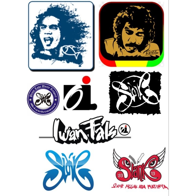 STIKER SLANK, IWAN FALS, KATA KATA LUCU