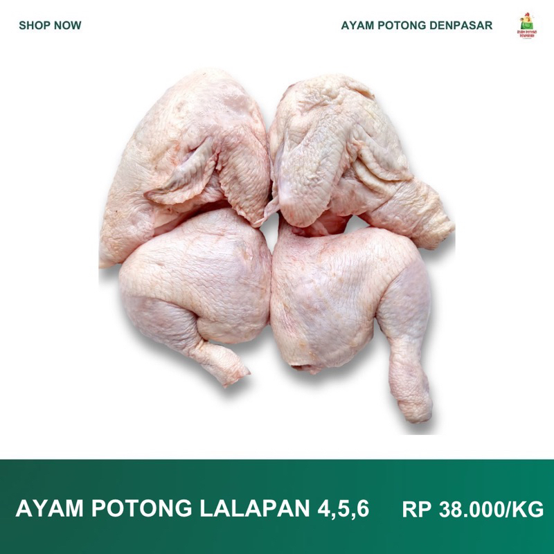 

AYAM POTONG LALAPAN 4/5/6