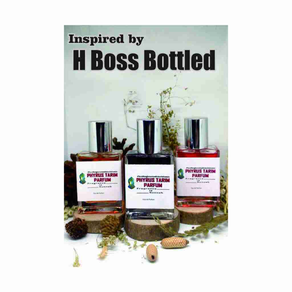 Parfum H Boss Bottled Inspired by Phyrus Tarim Tahan Lama 24 Jam Unisex Awet Wangi Farfum Pria Wanit