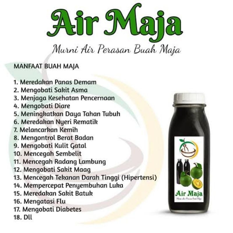 

SARI BUAH MAJA/BRENUK 100% ALAMI