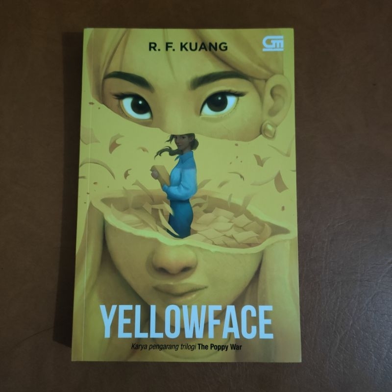preloved novel yellowface by R.F Kuang (Indonesia Version)