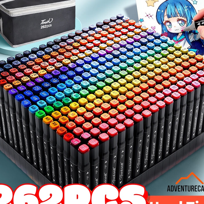 

Free Ongkir RUNDY Touch68 Warna Sketsa Spidol Umum General Marker Set Animation Markers